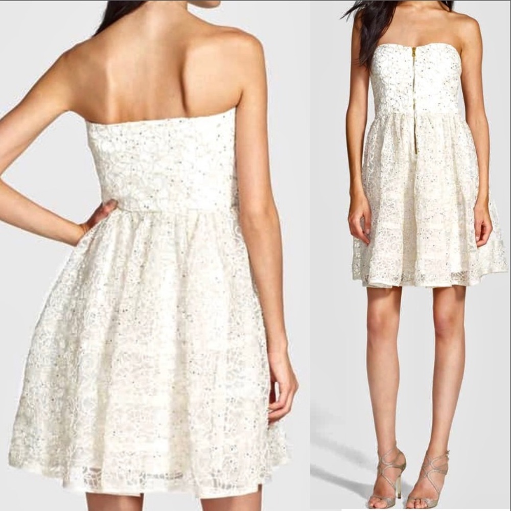 Betsey Johnson Strapless Dress
